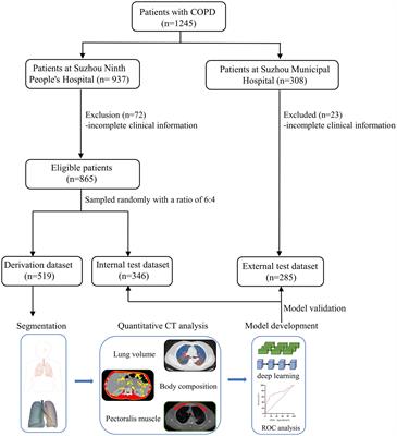 Predicting COPD exacerbations based on quantitative CT analysis: an external validation study